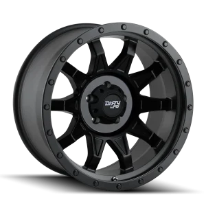Dirty Life – ROADKILL – Black – 14″x7″ 13mm – All weather Wheels – 9301-47101MBN